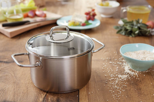 Fissler Viseo Дълбока Неръждаема Тенджера 2.1лт / 16см