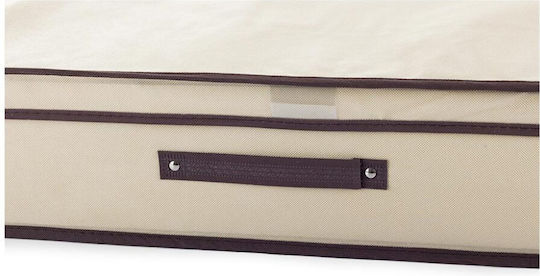 Stoff Aufbewahrungshülle für Kleidung in Beige Farbe 80x45x15cm 1Stück