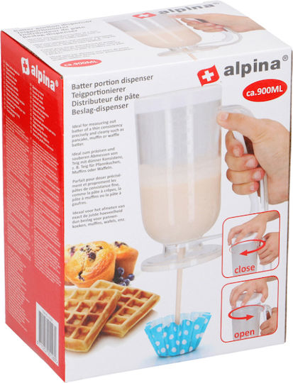 Alpina Appliances Pastry Tool Dough Divider made of Plastic 10x20cm