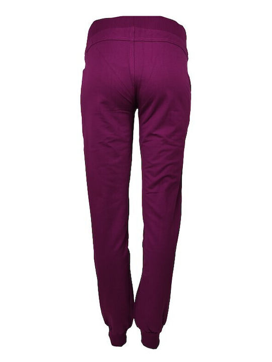 Paco & Co Damen-Sweatpants Jogger Lila