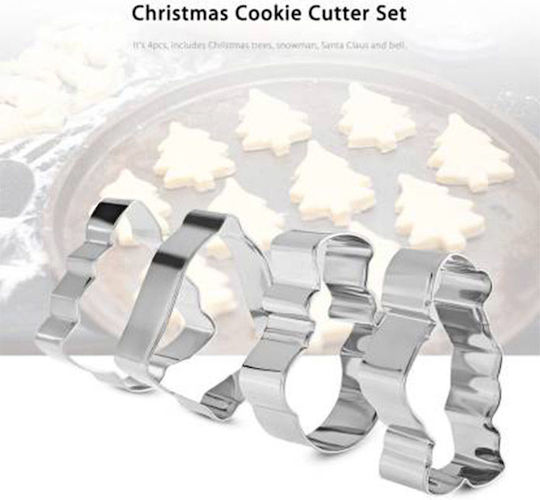 Sugar Love Inox Cookie Cutter 4pcs