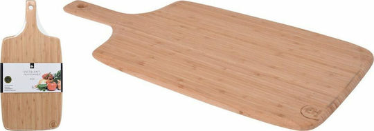 Excellent Houseware Rectangular Bamboo Chopping Board Beige 58x28cm