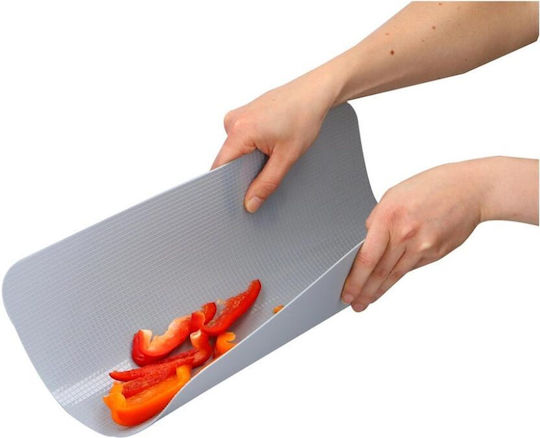 Alpina Appliances Rectangular Plastic Chopping Board Set Gray 38x29cm 3pcs