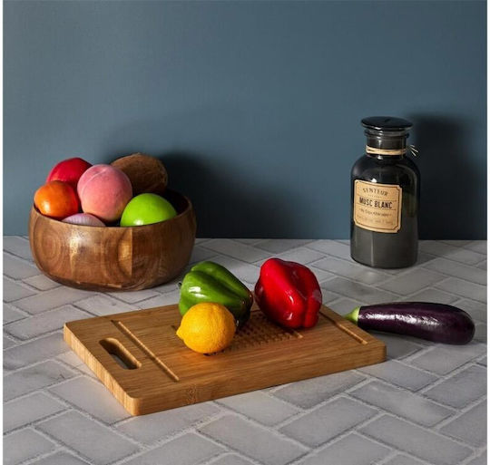 Επιφάνεια Κοπής από Μπαμπού Μπεζ 33x23cm