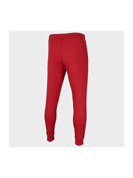 Sweatpants with Elastic Red