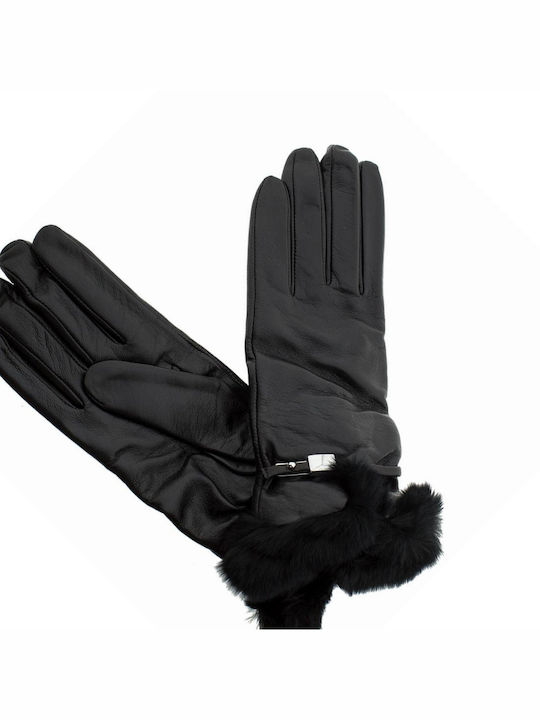 98881 Schwarz Leder Handschuhe
