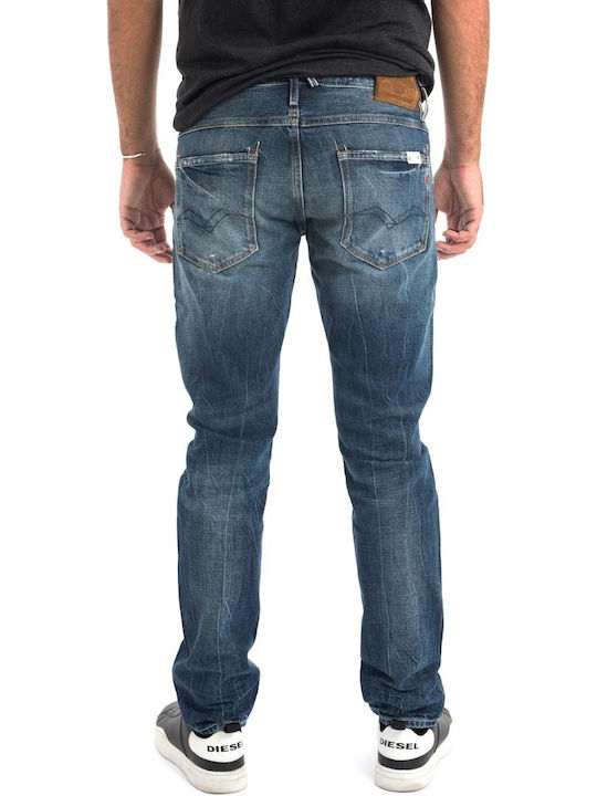 Replay Ronas Herren Jeanshose in Slim Fit Blau