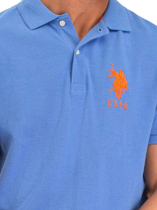 U.S. Polo Assn. Ανδρικό T-shirt Polo Μπλε