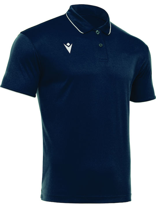 Draco Hero Polo Short Sleeve Men's Blouse Navy Blue