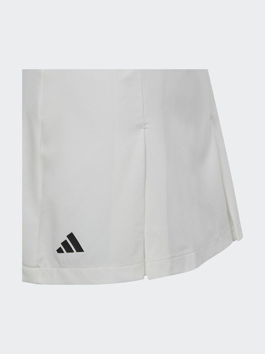 Παιδική Πλισέ Φούστα Λευκή Tennis Pleated Skirt