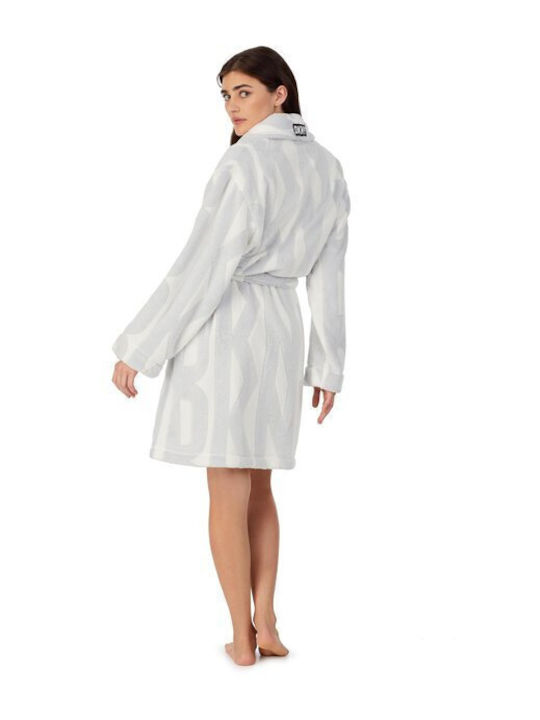 DKNY Pentru Femei Halat Albă Signature
