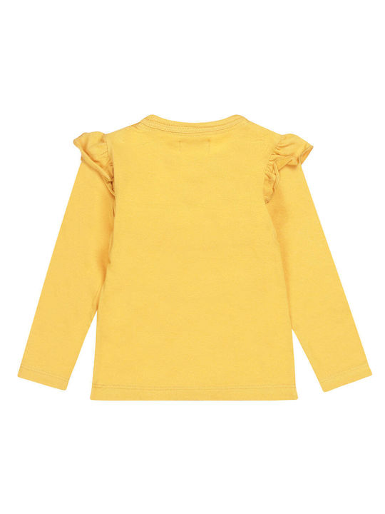 Dirkje Kids Blouse Long Sleeve Yellow