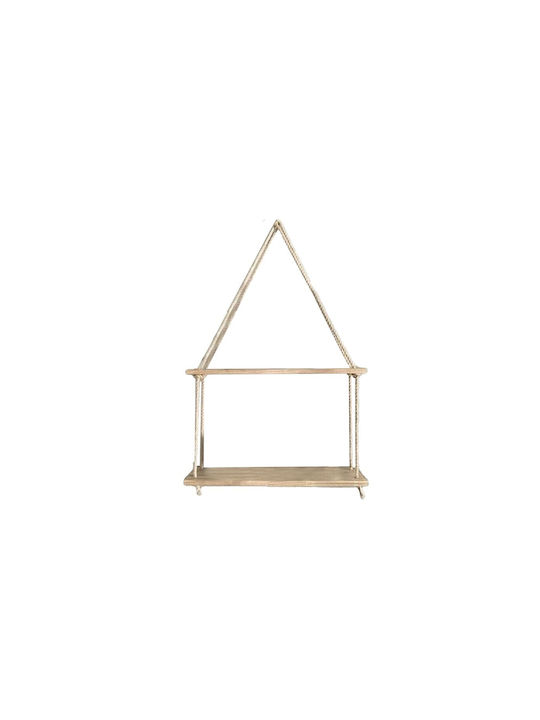 Wall Shelf Marquis Beige 40x14x75cm