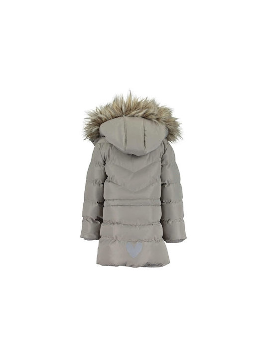 GIRL'S JACKET GREY WITH BLUE SEVEN 795676X