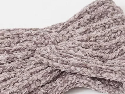 Γυναικείο Headband σε Γκρι χρώμα