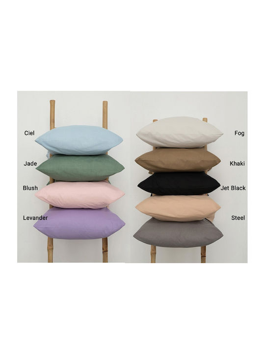 Palamaiki Sheet for Single Bed with Elastic 110x200+30cm. Etoile Fog
