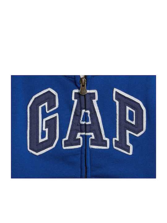 GAP Kinder-Sweatjacke mit Kapuze Blau