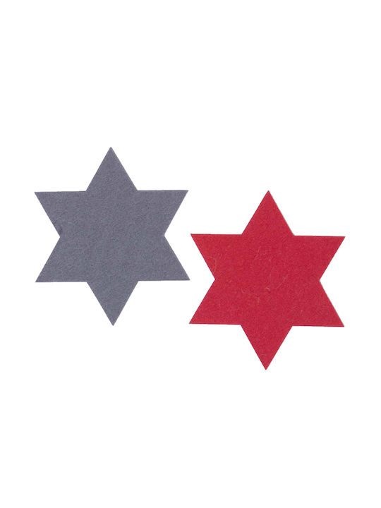 Nef-Nef Homeware Felt Star Σουπλά με Αστέρια 2τμχ Nef-Nef Homeware Felt Star Σουπλά με Αστέρια 2τμχ