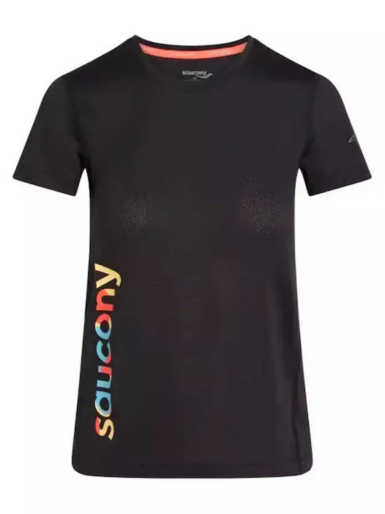 Damen T-Shirt Schwarz