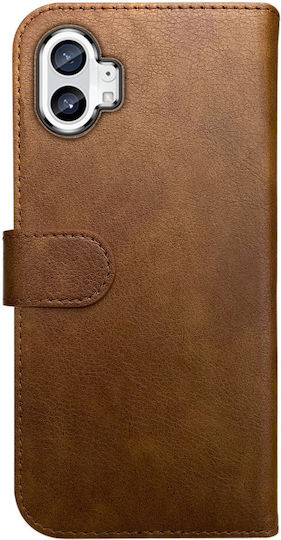 Rosso Element Brieftasche Synthetisches Leder Braun (Nothing Phone 1)