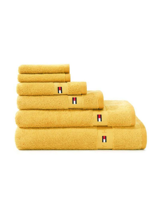 Tommy Hilfiger Hand Towel Legend 40x60cm. Yellow Yellow