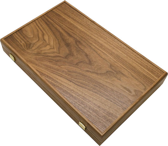 Manopoulos American Walnut Lucrat manual Table Lemn cu Piese 38x38cm