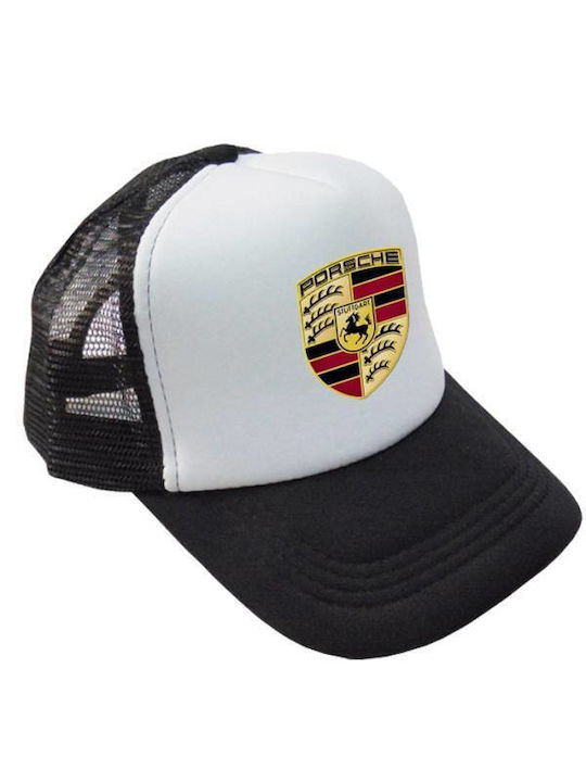 Takeposition Porsche Men's Trucker Cap White