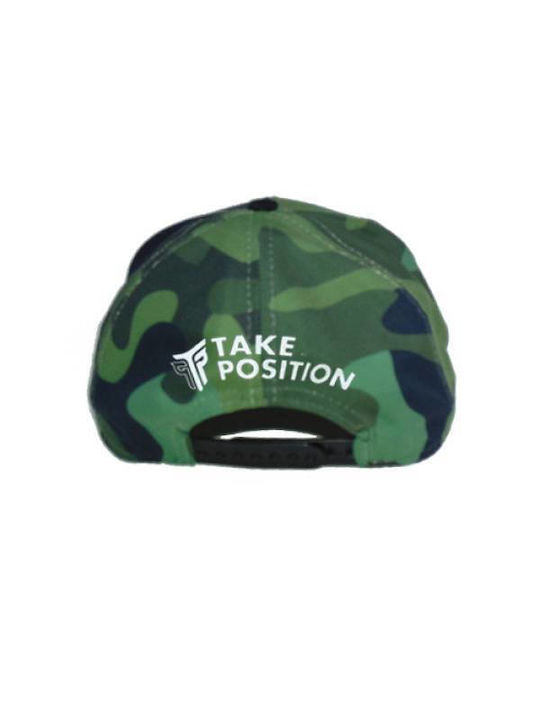 Takeposition Men's Snapback Cap Green Camo
