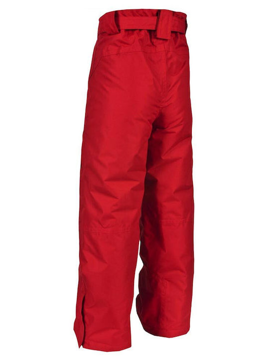Trespass UCBTSKE20004-RED Παιδικό Παντελόνι Σκι & Snowboard Κόκκινο