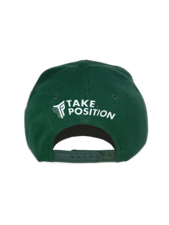 Takeposition Men's Snapback Cap Green