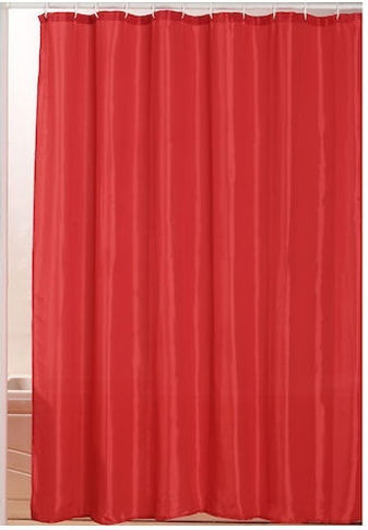 Cyclops Κουρτίνα Μπάνιου Υφασμάτινη 180x180 cm Κόκκινη Cyclops Κουρτίνα Μπάνιου Υφασμάτινη 180x180 cm Κόκκινη