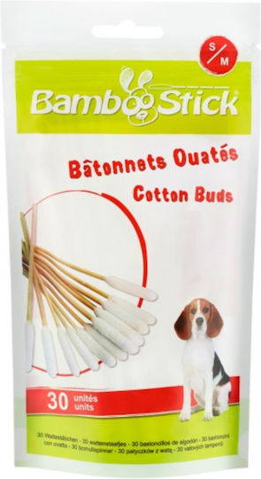 Kerbl Bamboo Wattestäbchen zur Ohrenreinigung Hund