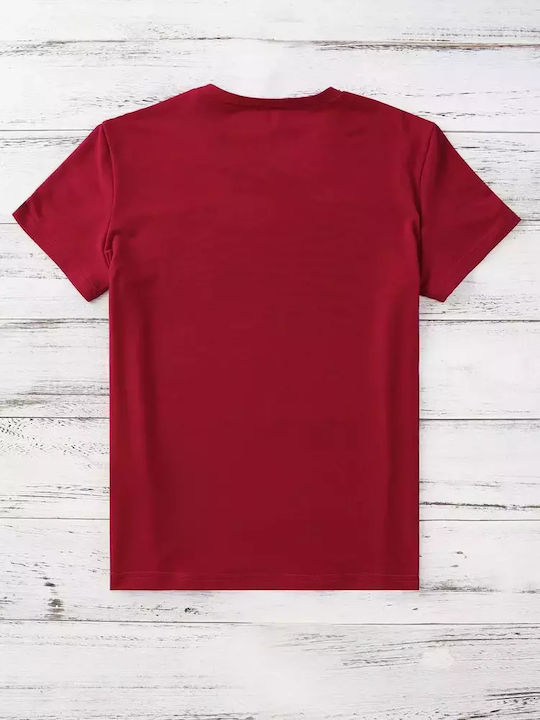 T-shirt Burgundy