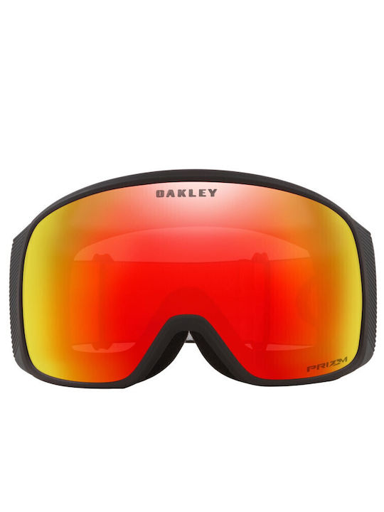 Oakley Flight Tracker Mască pentru Adulți Neagră cu Lentilă Oglindă Roșie Oakley Flight Tracker Mască pentru Adulți Neagră cu Lentilă Oglindă Roșie