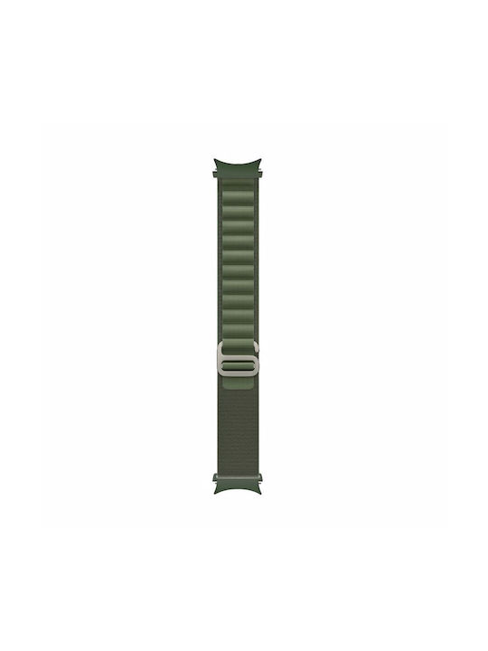 Tech-Protect Armband Stoff Grün (Galaxy Watch4/5/6/7/FE/4 Classic/6 Classic/5 Pro)
