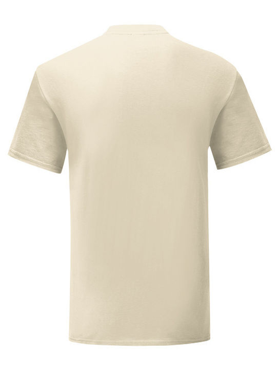 Fruit of the Loom Iconic 150 T Men's Short Sleeve Promotional T-Shirt Natural