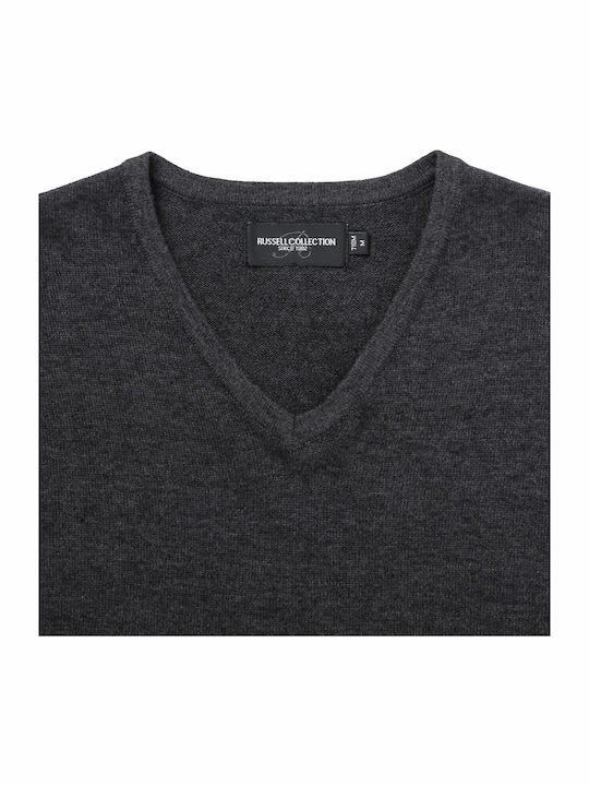 Russell Europe Men's Long Sleeve Promotional Blouse Gray