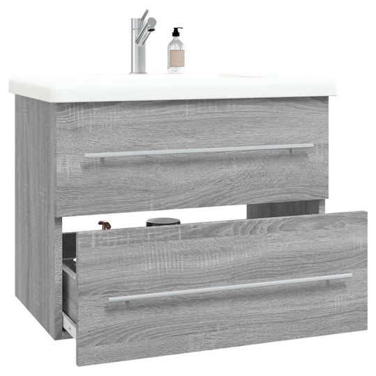 vidaXL Waschtisch ohne Waschbecken L60xB38.5xH48cm Sonoma