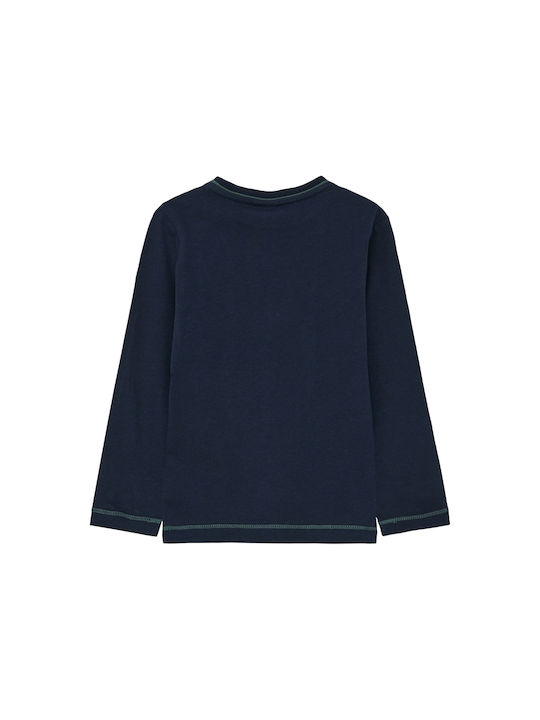 S.Oliver Kids Blouse Long Sleeve Navy Blue