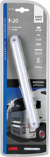 Lampa Lumini de Volum ale Camionului 1buc Lumina de Volum 238x22mm 10 - 30V - Alb L4146.5