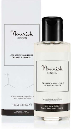 Nourish London Ceramide Moisture Boost Essence Lotion Τόνωσης Προσώπου με Πανθενόλη & Υαλουρονικό Οξύ