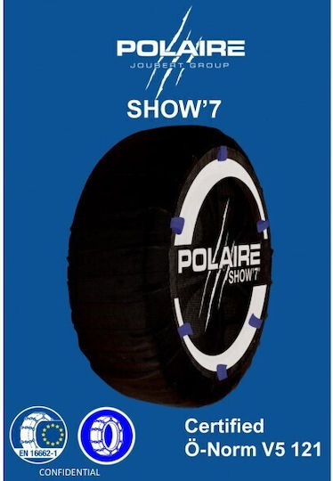Polaire Show 7 No 52 Αντιολισθητικές Χιονοκουβέρτες Αυτοκινήτου 4x4 2τμχ