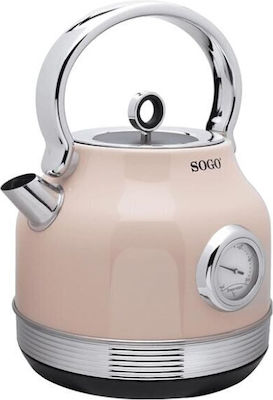 Sogo Kettle 1.8lt 2200W Beige