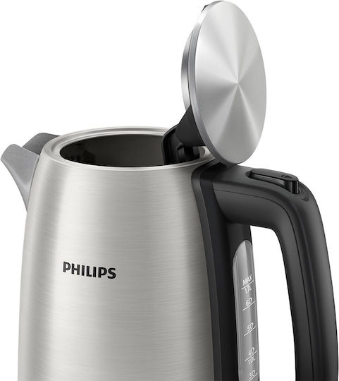 Philips Βραστήρας 1.7lt 2200W Ασημί
