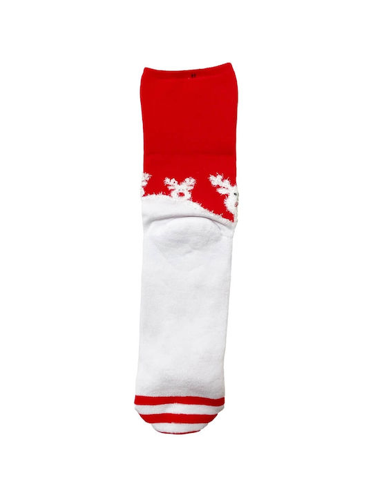 Conte red women's Christmas stockings Reindeer 71C