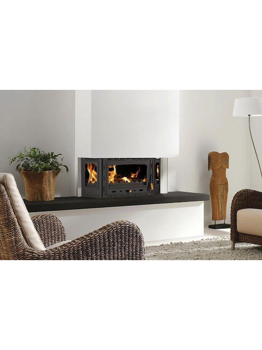Prity TC2F Kaminofen Holz Heizkörper 20kW Prismatisch mit einer zu öffnenden Tür Ausdehnungsgefäß öffnen