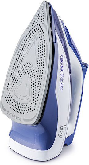 Izzy E87 Σίδερο Ατμού 2800W με Κεραμική Πλάκα και Συνεχόμενη Παροχή 45gr/min