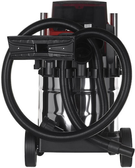 Einhell Tevc 36/25 Li Ssolo Επαναφορτιζόμενη Σκούπα Υγρών / Στερεών Χωρίς Φορτιστή και Μπαταρία με Ανοξείδωτο Κάδο 25lt