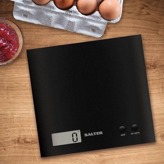 Salter 1066 BKDR15 Digital Küchenwaage 1gr/3kg Schwarz