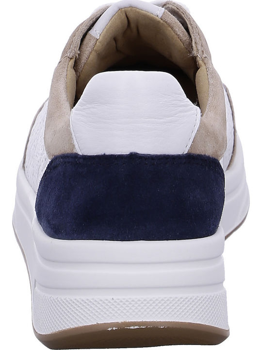 32446-73 Γυναικεία Ανατομικά Sneakers Λευκά